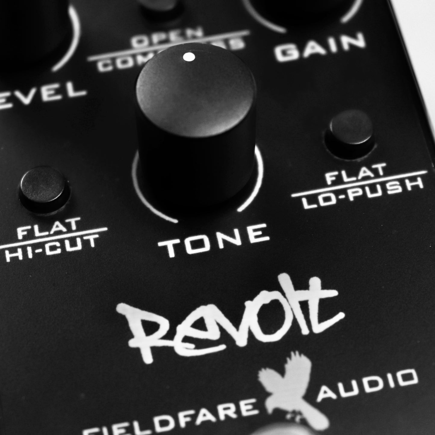 Ein Tubescreamer Pedal mit einem Tone Regler wie die üblichen TS Pedale