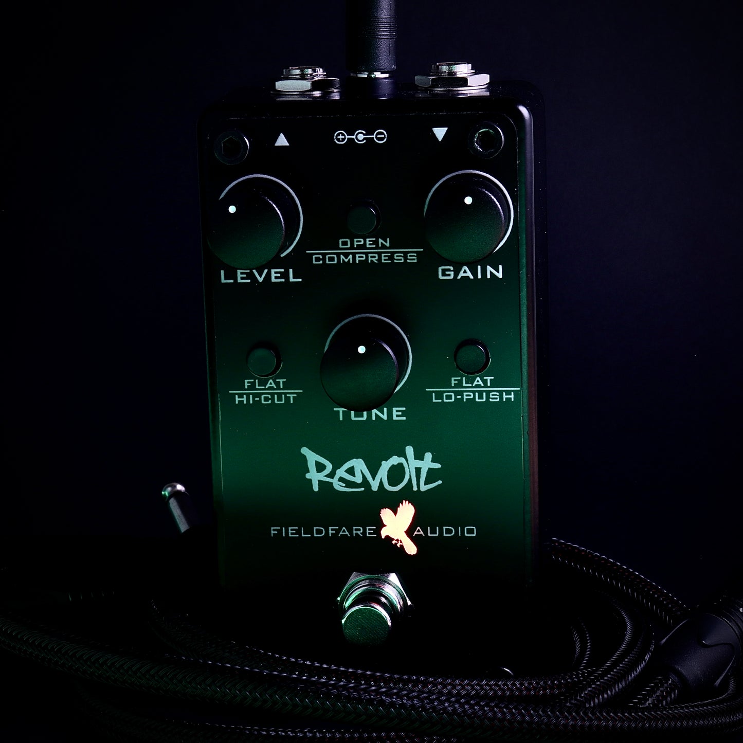 Unser Boutique Effektpedal wie unser Tube Screamer der Revolt
