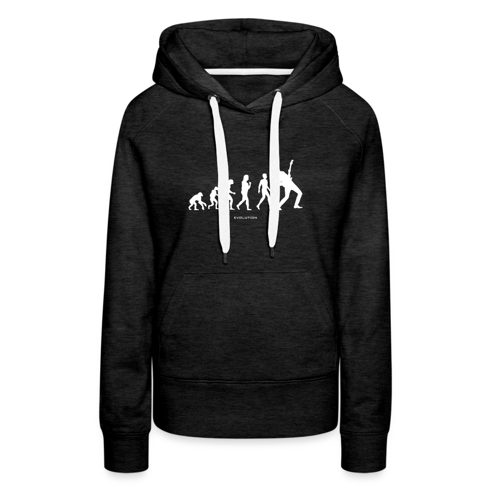 Frauen Premium Hoodie - Anthrazit