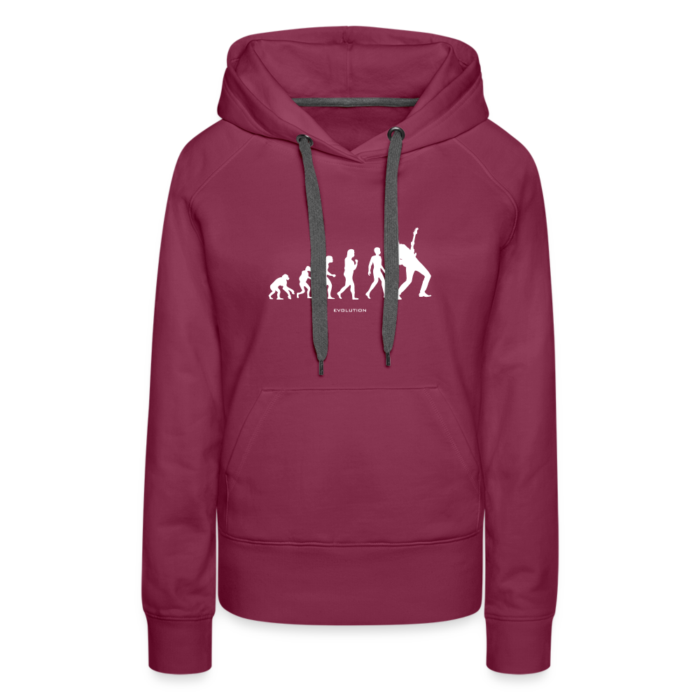 Frauen Premium Hoodie - Bordeaux