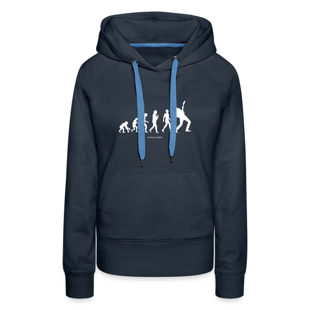 Frauen Premium Hoodie - Navy