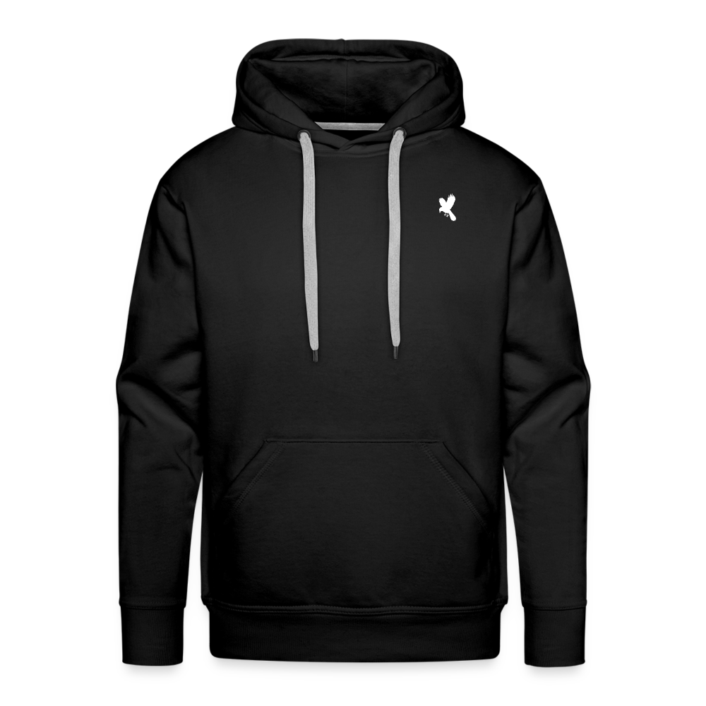 Männer Premium Hoodie - Schwarz