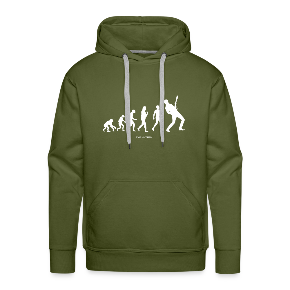 Männer Premium Hoodie - Olivgrün